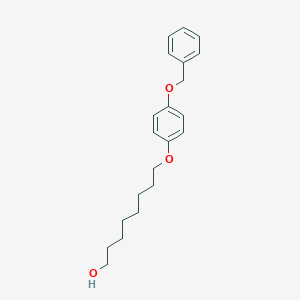 1-Octanol, 8-[4-(phenylmethoxy)phenoxy]-