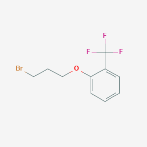 Benzene, 1-(3-bromopropoxy)-2-(trifluoromethyl)- 