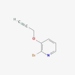  2-bromo-3-(prop-2-yn-1-yloxy)pyridine 