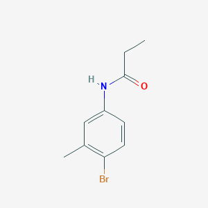 N-(4-Bromo-3-methylphenyl)propanamide