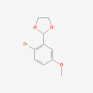  2-(2-bromo-5-methoxyphenyl)-1,3-dioxolane 