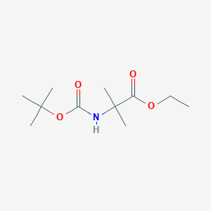 Alanine, N-[(1,1-dimethylethoxy)carbonyl]-2-methyl-, ethyl ester